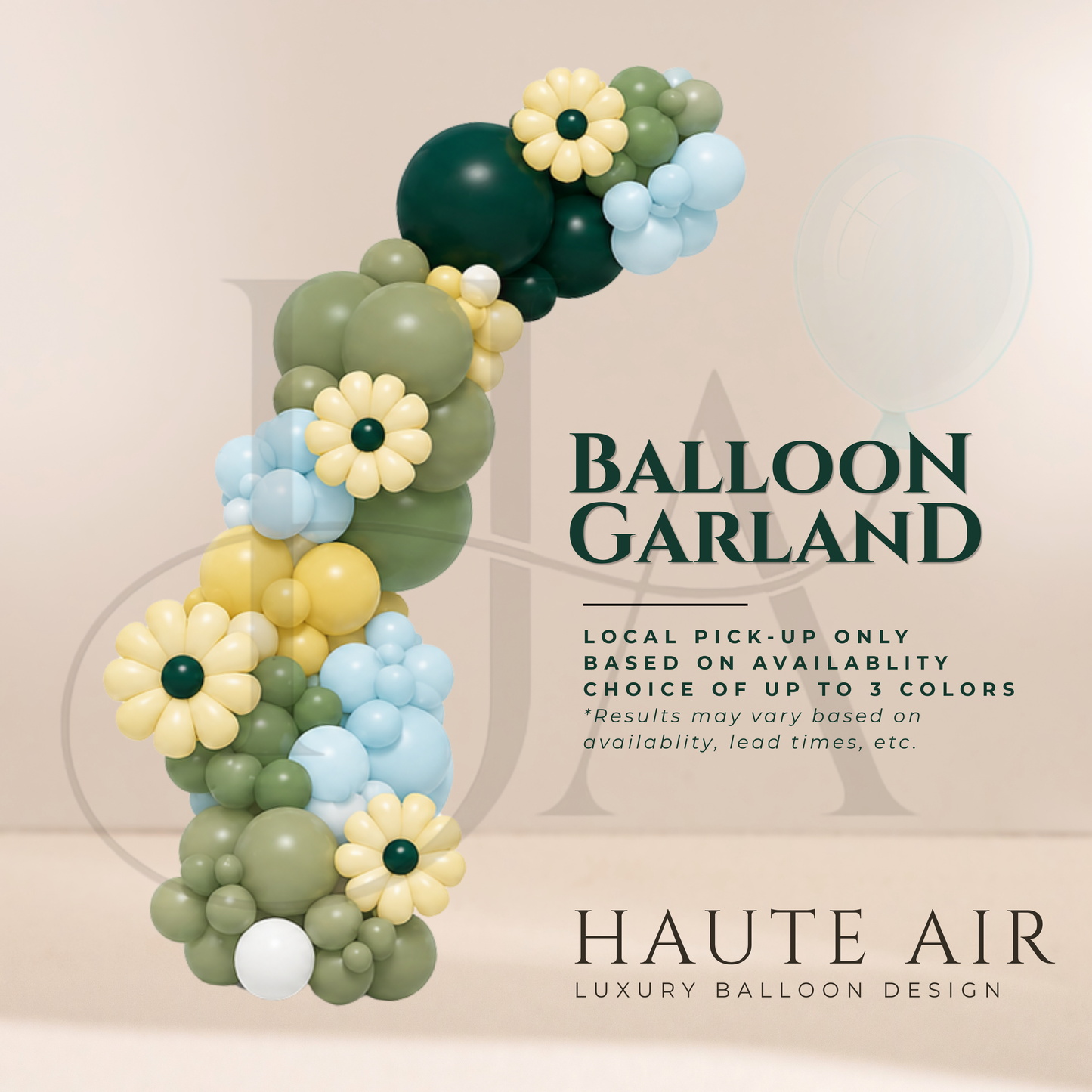 Balloon Garland ($25/ft)