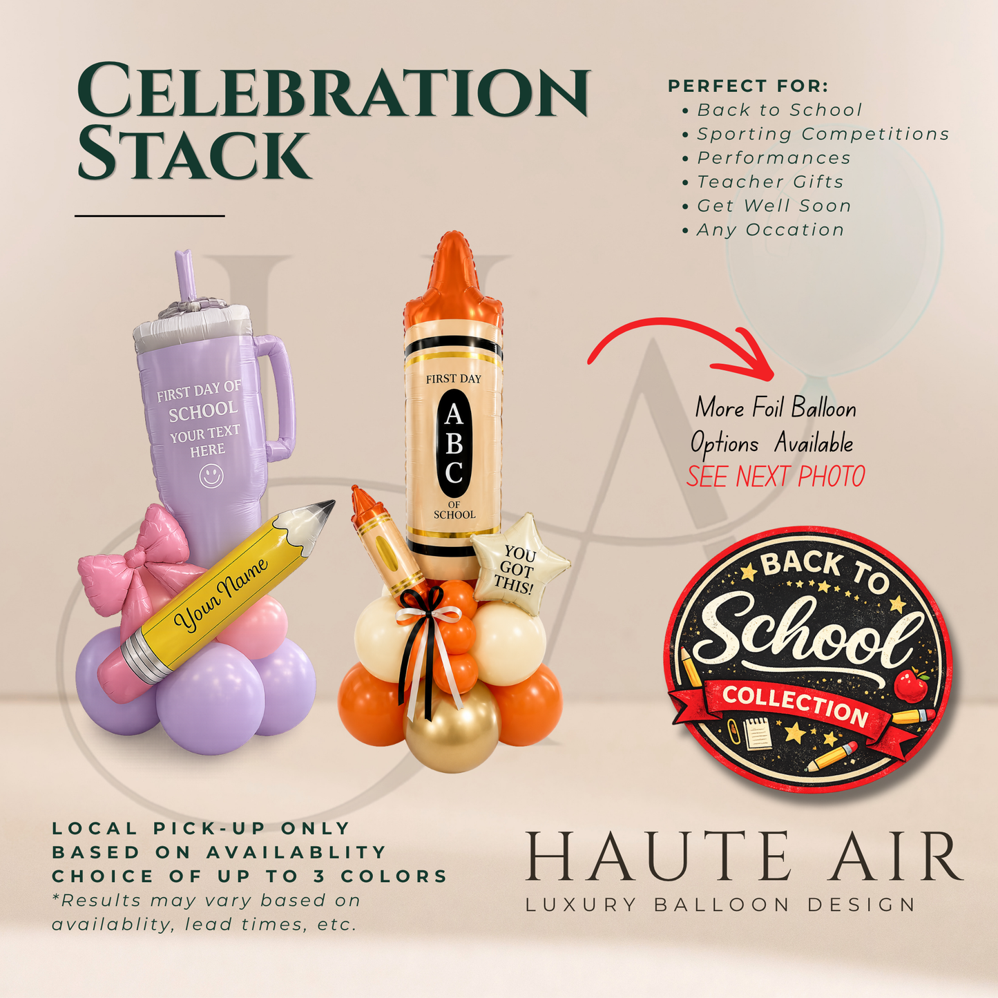 B2S Celebration Stack